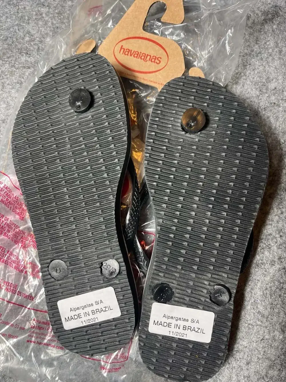 Havaianas Animal Print Flip Flops Size 13C/1Y